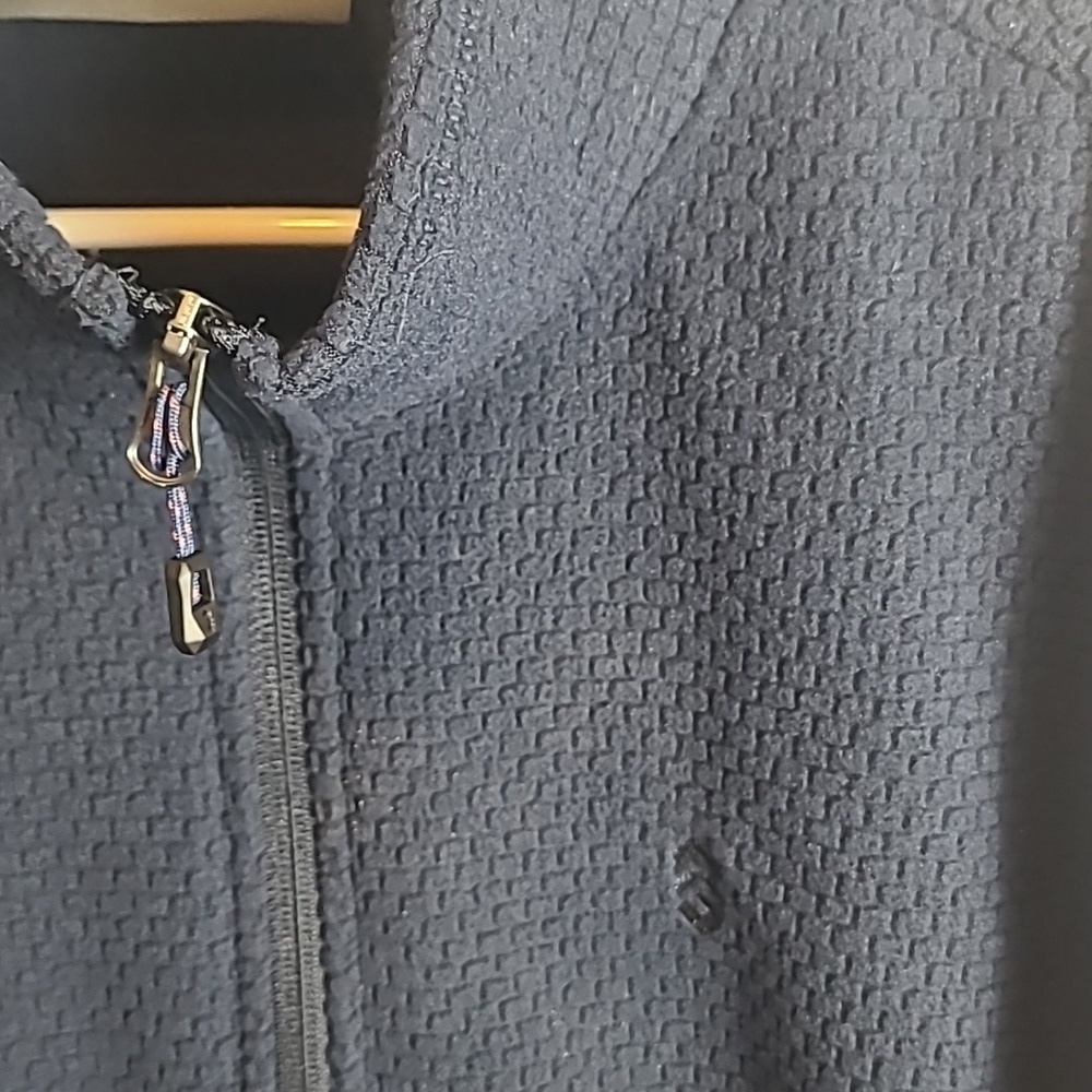 Free Country Brick Fleece  Zip Front Fleece Blue Size Med.  NEW - Picture 2 of 6